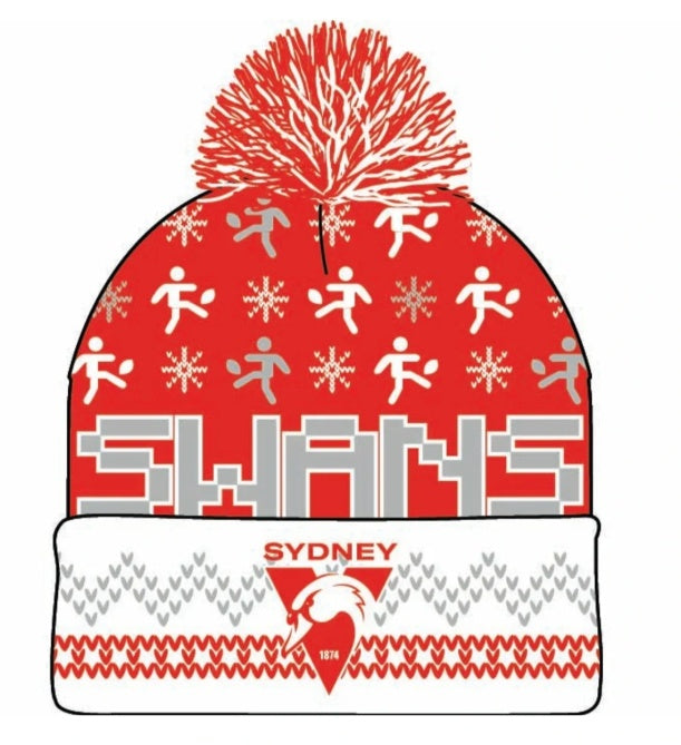Sydney Swans Winter Wonderland Beanie