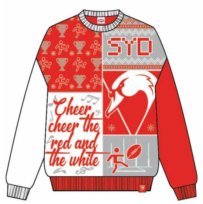 Sydney Swans Winter Wonderland Crew Jumper