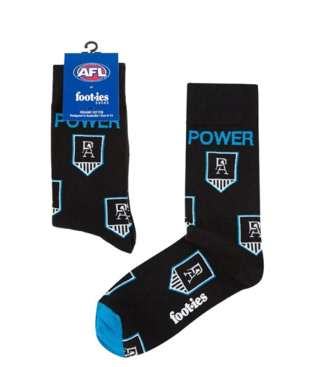 Port Adelaide Power Mascot Socks