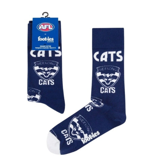 Geelong Cats Mascot Socks