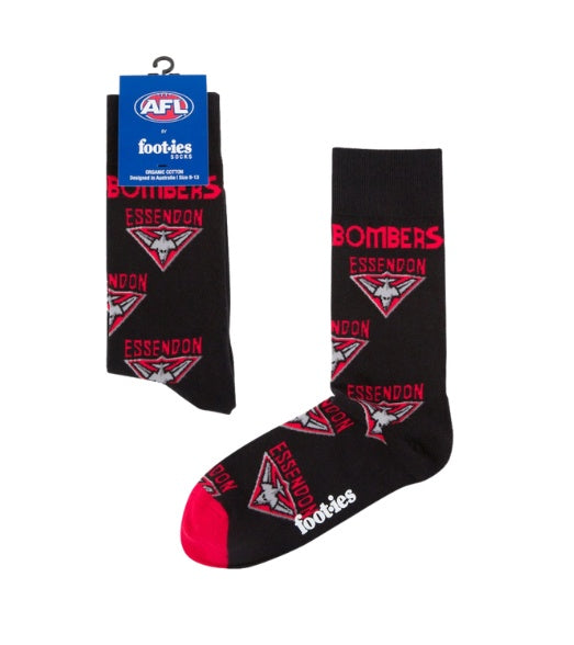 Essendon Bombers Mascot Socks