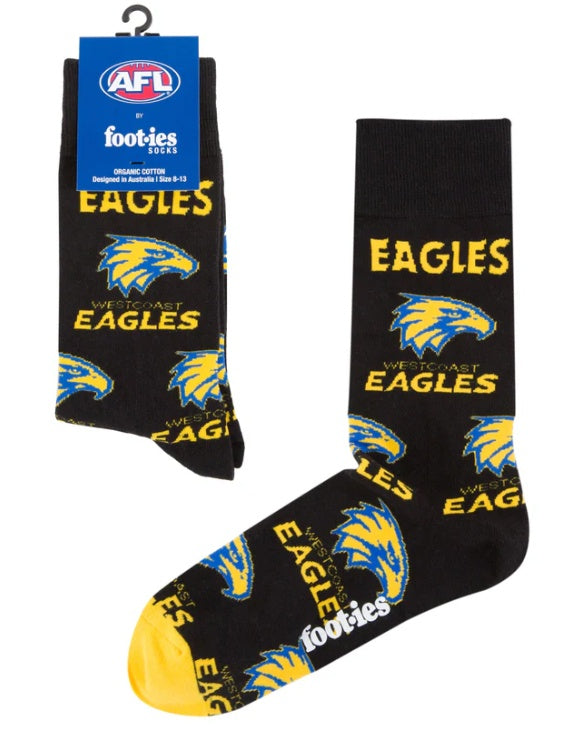 West Coast Eagles Mascot Socks