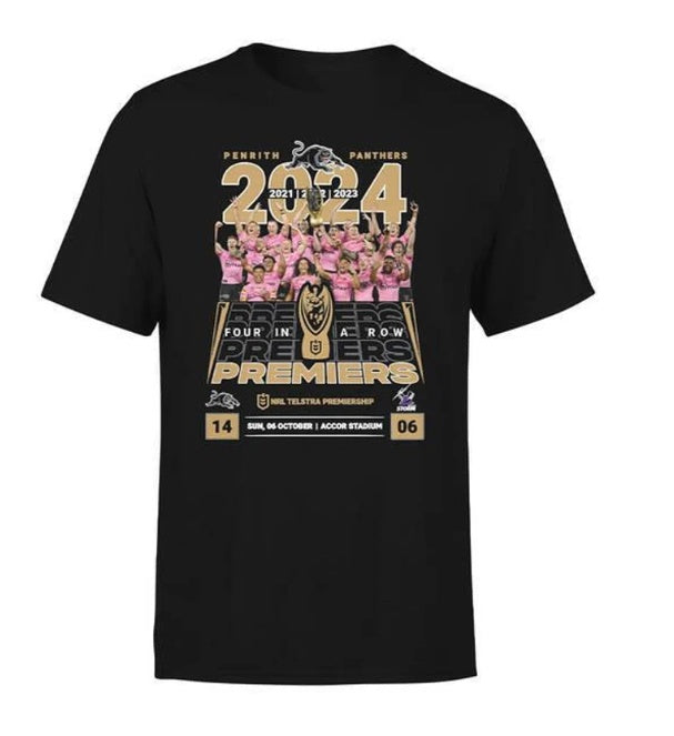 Penrith Panthers 2024 Premiers Photo Tee