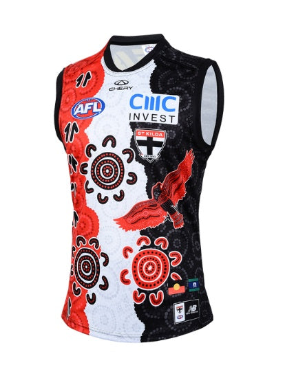 St Kilda Saints 2025 Indigenous Guernsey
