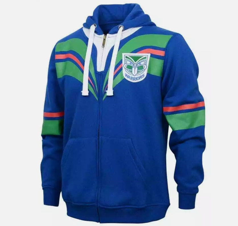 New Zealand Warriors Retro Hooded Jacket