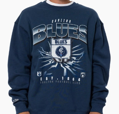 Carlton Blues Mitchell & Ness Hard Nut Crew