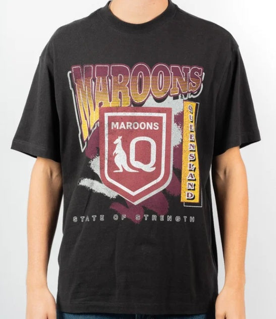 Queensland Maroons Brush Off Tee