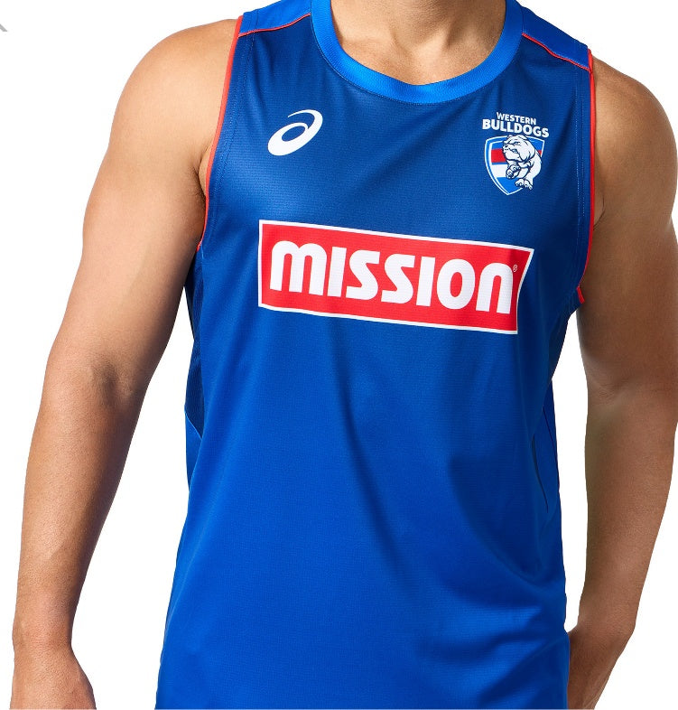 Western Bulldogs 2025 Training Singlet