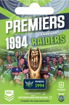 Canberra Raiders 1994 Premiership Trophy Pin