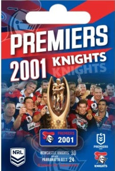 Newcastle Knights 2001 Premiership Trophy Pin
