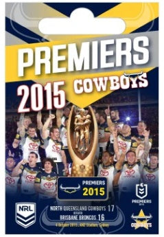North Queensland Cowboys 2015 Premiership Trophy Pin