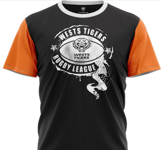 West Tigers "Preston" Kids Tee