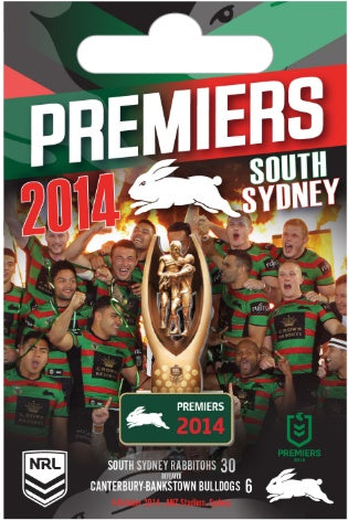 South Sydney Rabbitohs 2014 Premiership Trophy Pin