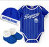 North Melbourne Kangaroos "Lullaby" 3pc Baby Set