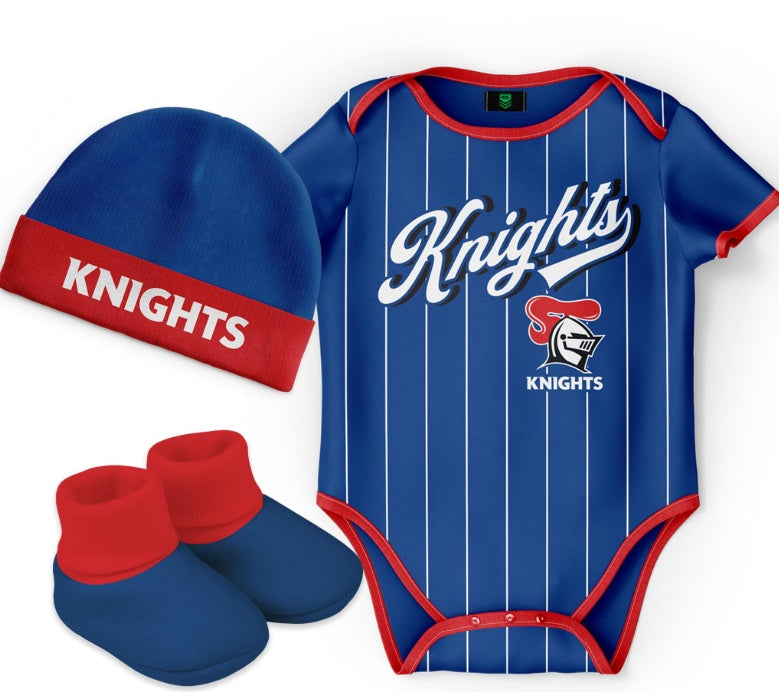 Newcastle Knights "Lullaby" 3pc Baby Set