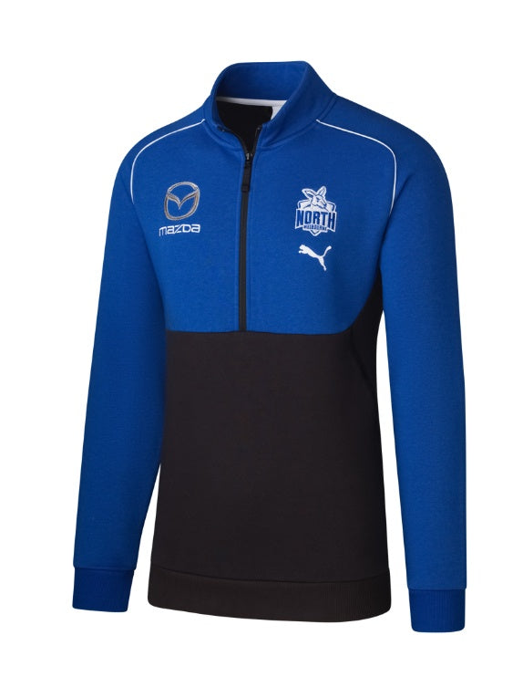 North Melbourne Kangaroos 2025 1/4 Zip Jumper