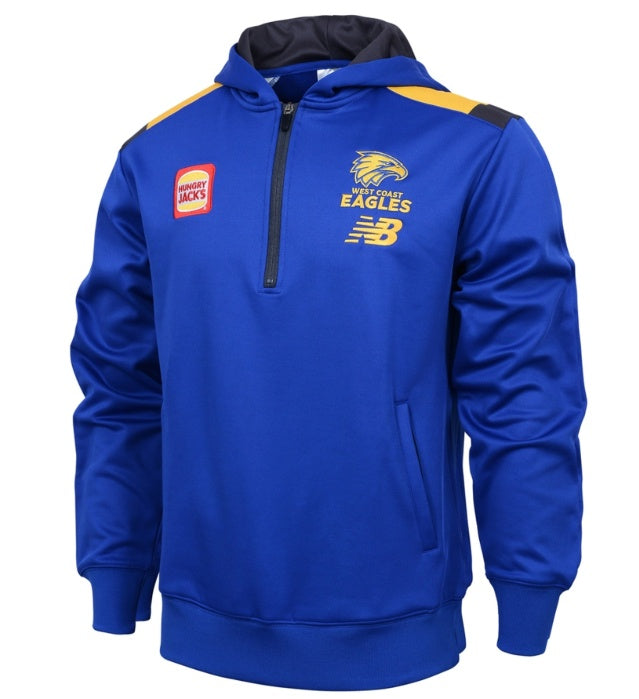 West Coast Eagles 2025 1/4 Zip Hoodie
