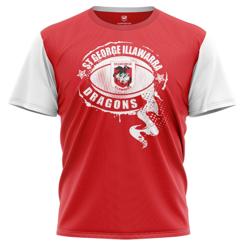 St George Illawarra Dragons "Preston" Kids Tee