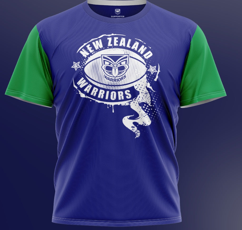 New Zealand Warriors "Preston" Kids Tee