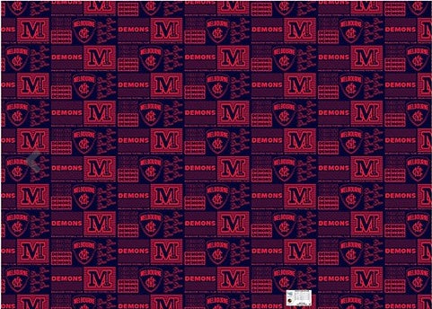 Melbourne Demons Wrapping Paper
