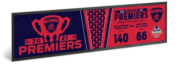 Melbourne Demons 2021 Premiers Bar Runner-