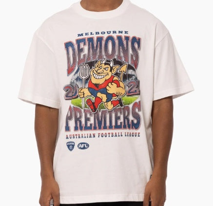 Melbourne Demons Mitchell & Ness Mascot Tee