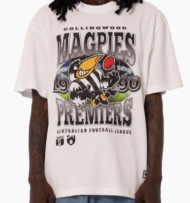 Collingwood Magpies Mitchell & Ness Mascot Tee-
