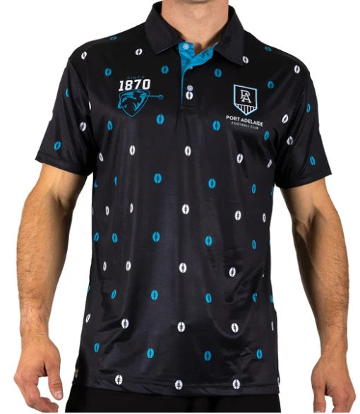 Port Adelaide Power 'Mulligan' Golf Polo