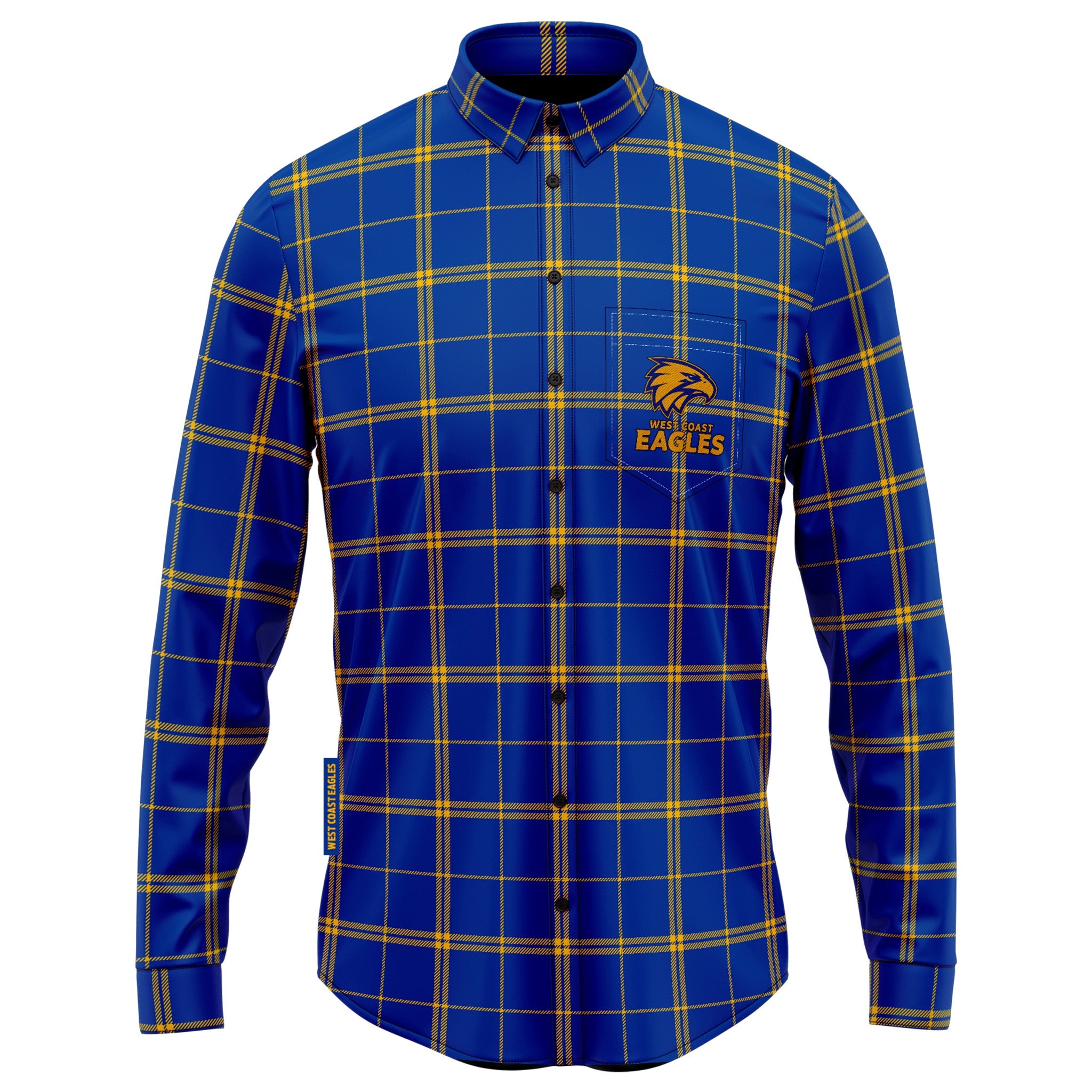 West Coast Eagles Mustang Flannel Shirt