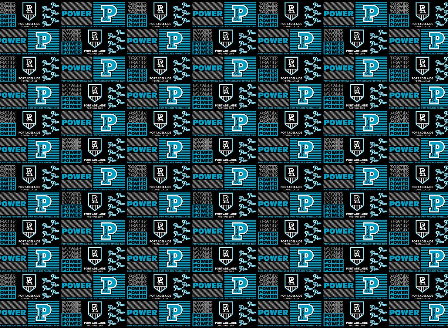 Port Adelaide Power Wrapping Paper