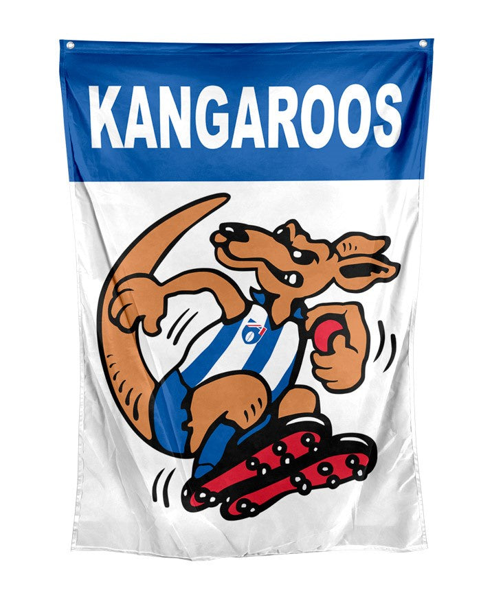 North Melbourne Kangaroos Retro Wall Flag
