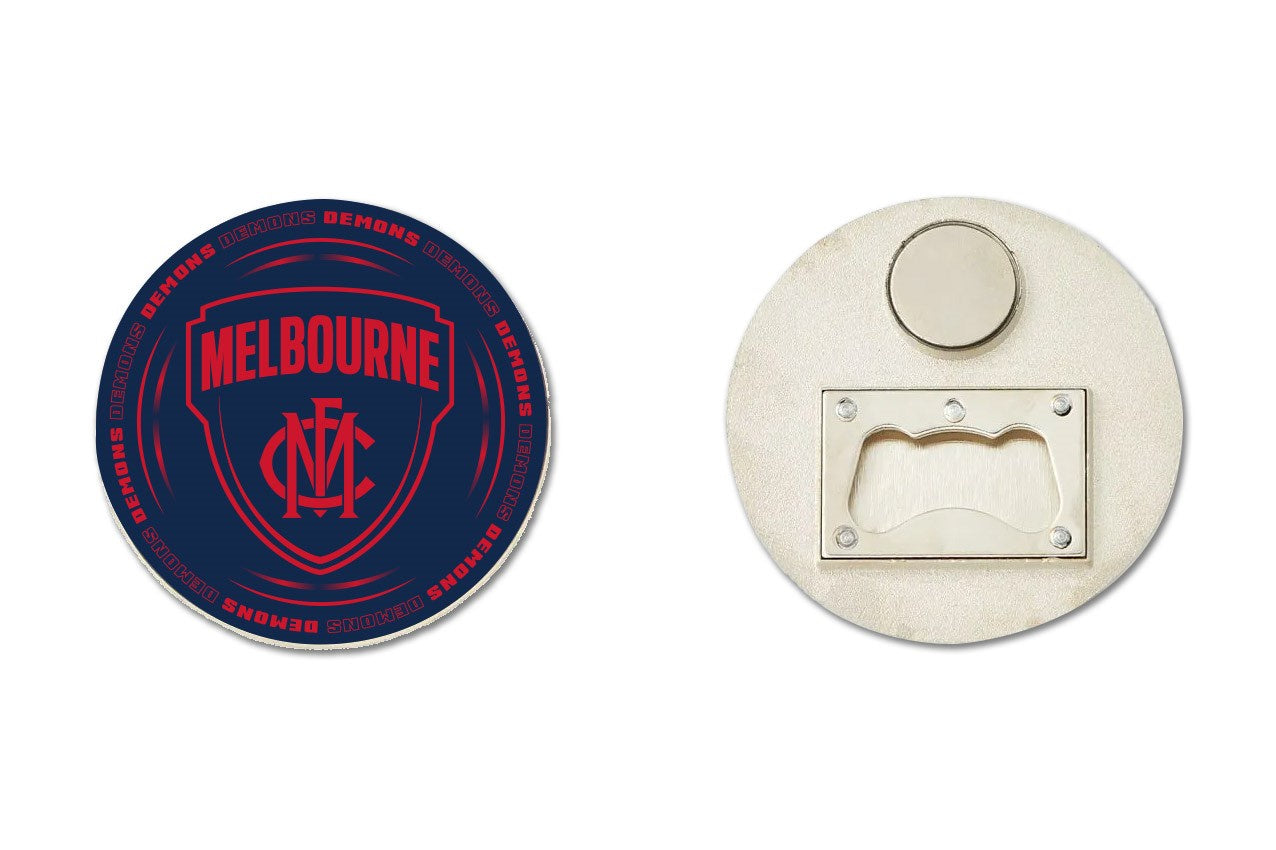 Melbourne Demons Bottle Opener Magnet