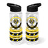 Richmond Tigers Clear Tritan Drink Bottle With Bands