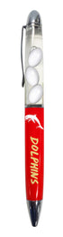 Dolphins Floating Footballs Pen