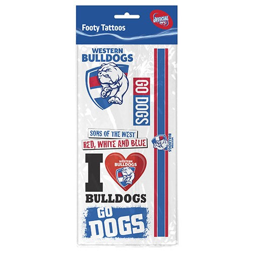 Western Bulldogs Footy Tattoos