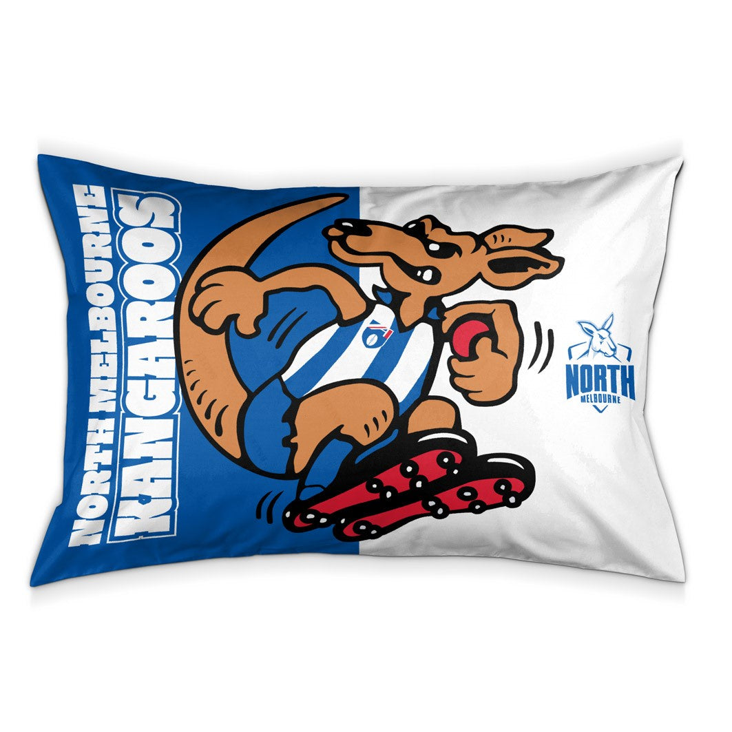 North Melbourne Kangaroos  Pillowcase