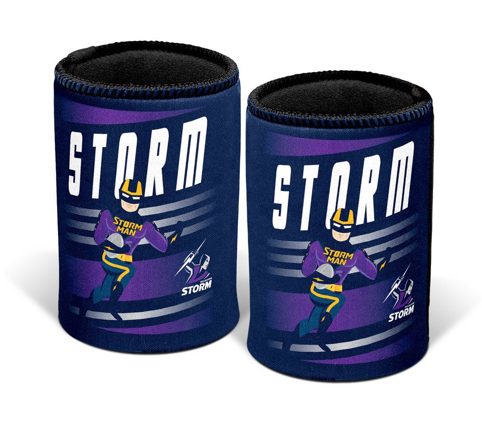 Melbourne Storm Retro Can Cooler