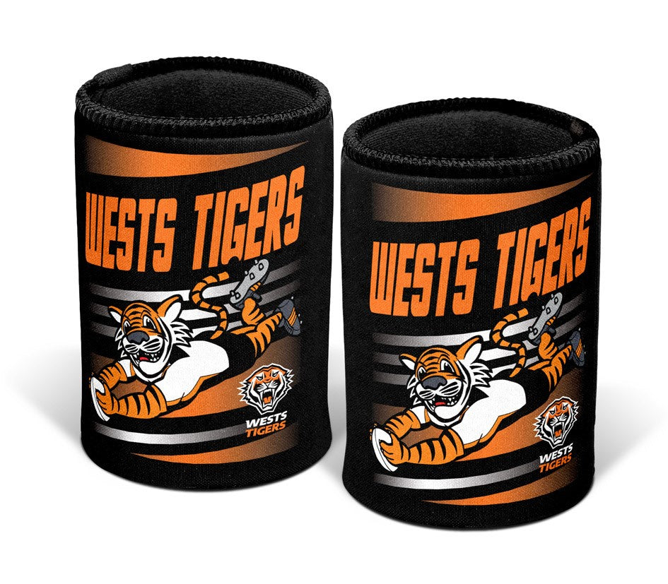 West Tigers Retro Can Cooler