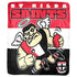 St Kilda Saints Coral Fleece Rug