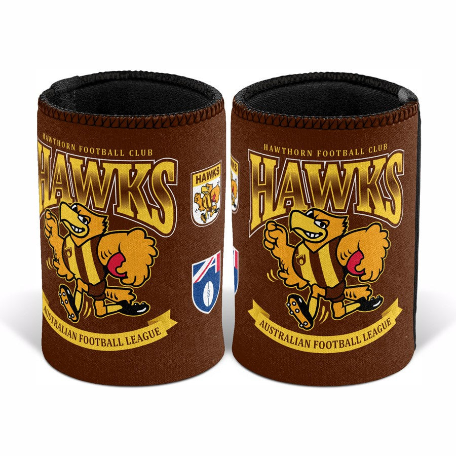 Hawthorn Hawks Retro Can Cooler
