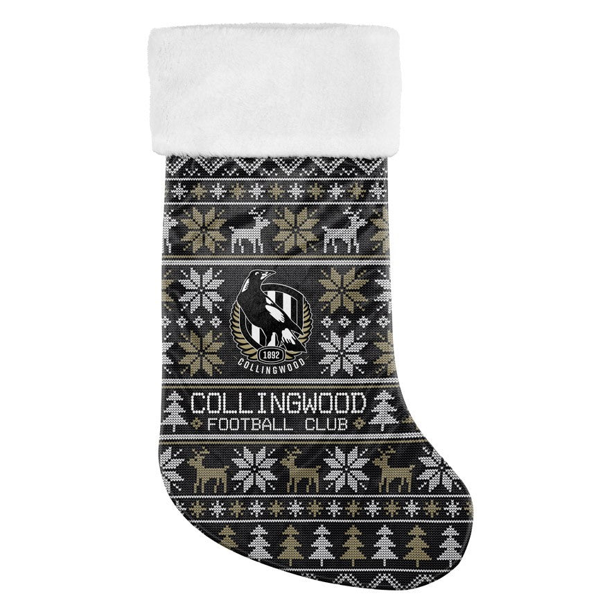 Collingwood Magpies Jumbo Christmas Stocking
