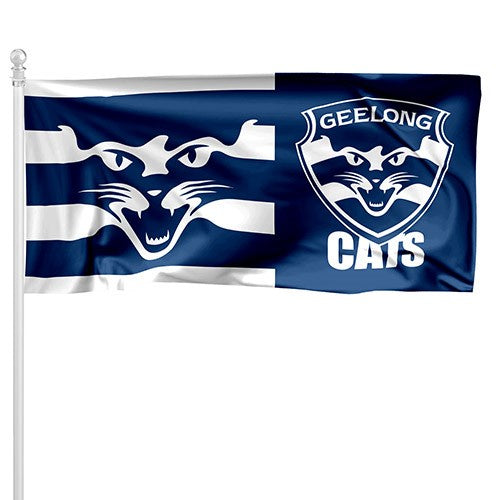 Geelong Cats Flag Pole Flag