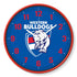Western Bulldogs Wall Clock
