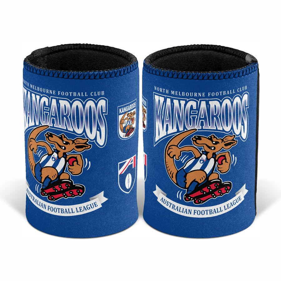 North Melbourne Kangaroos Retro Can Cooler