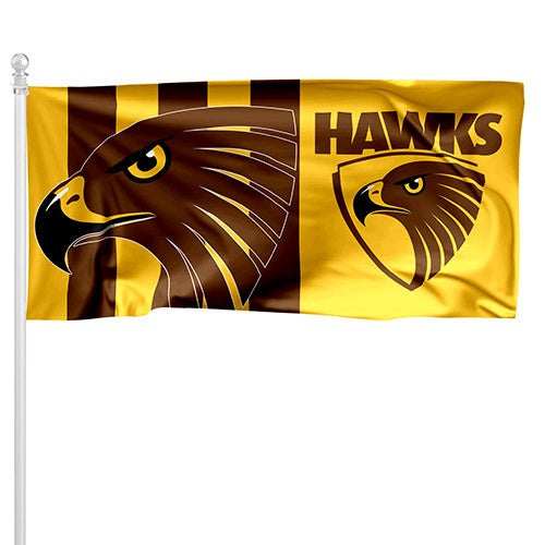 Hawthorn Hawks Flag Pole Flag