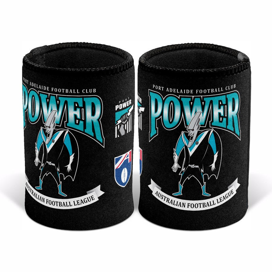 Port Adelaide Power Retro Can Cooler