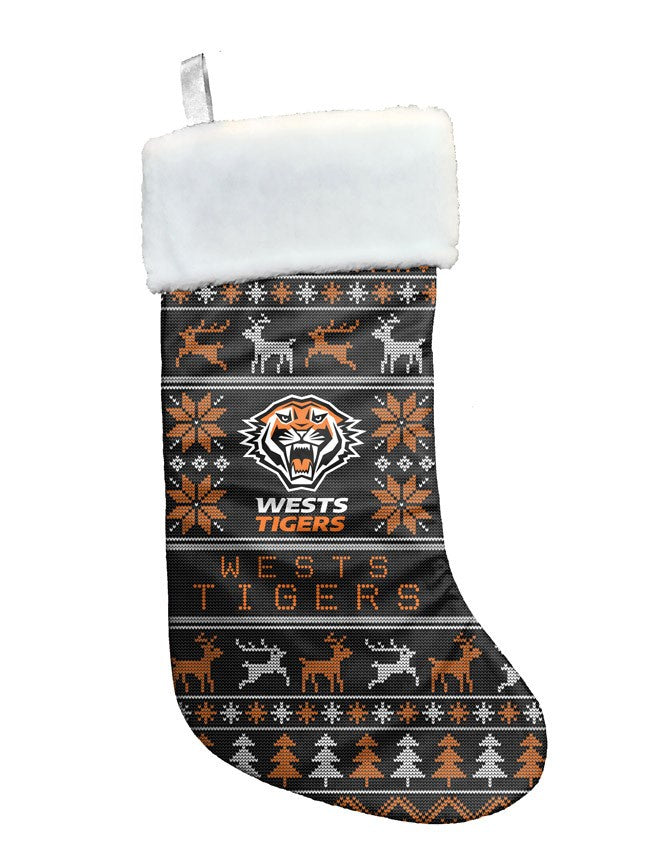 West Tigers Jumbo Christmas Stocking