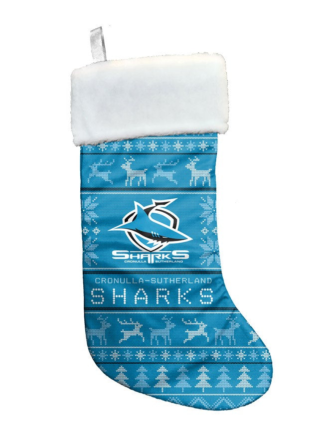 Cronulla Sharks Jumbo Christmas Stocking