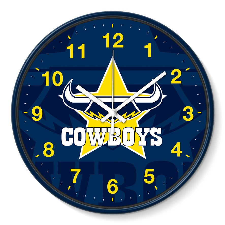 North Queensland Cowboys Wall Clock