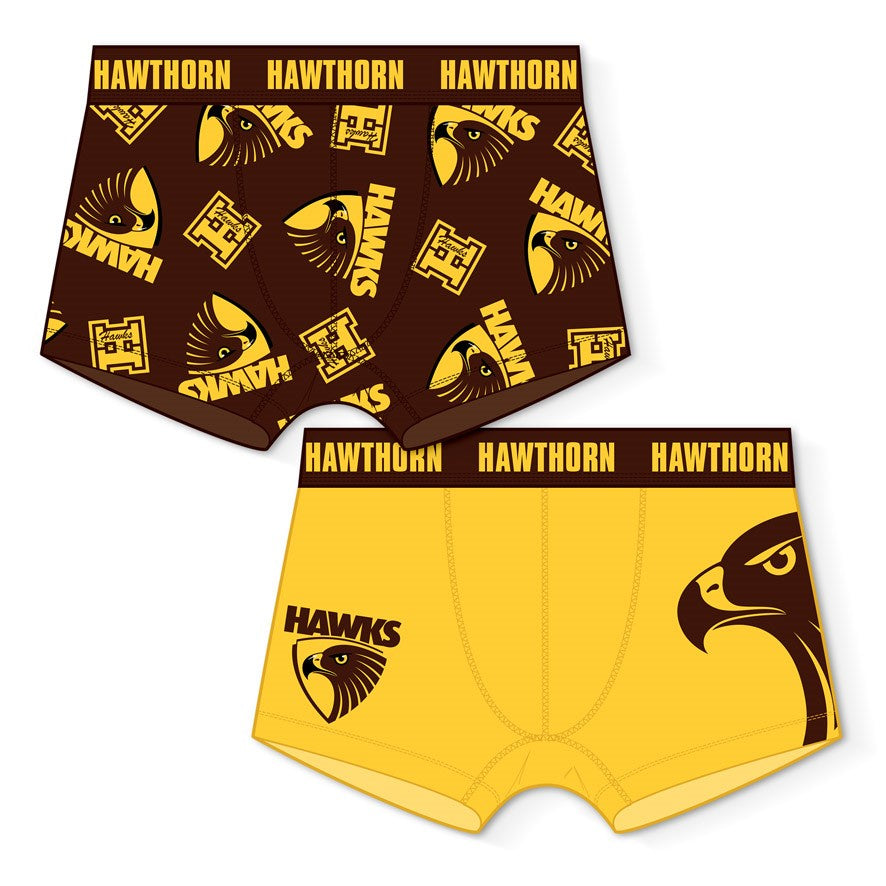 Hawthorn Hawks Trunks - Pack Of 2
